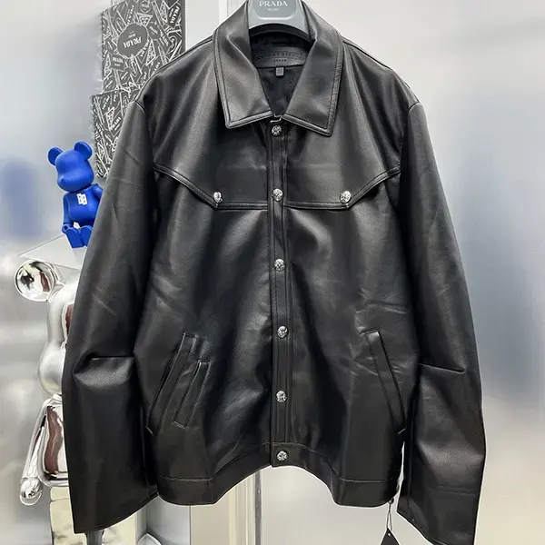 激安価格！クロムハーツ JJ DEAN パチモン レザージャケット Kuf39809