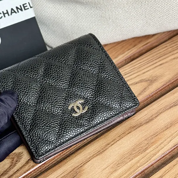 すぐ届 シャネル キャビアスキンミニウォレット n級品 ミニ財布 shm88127