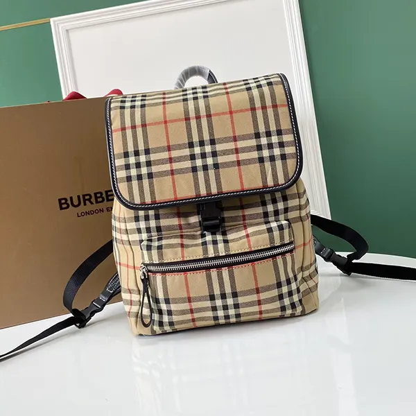 最安値挑戦 バーバリー キッズ キャンバス バックパック リュック Bae68642
