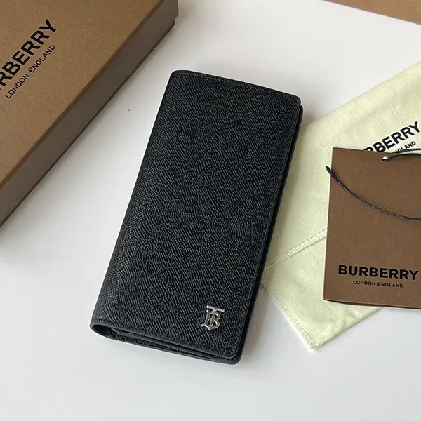 稀少 バーバリー レザー 長財布 スーパーコピー Baz64335
