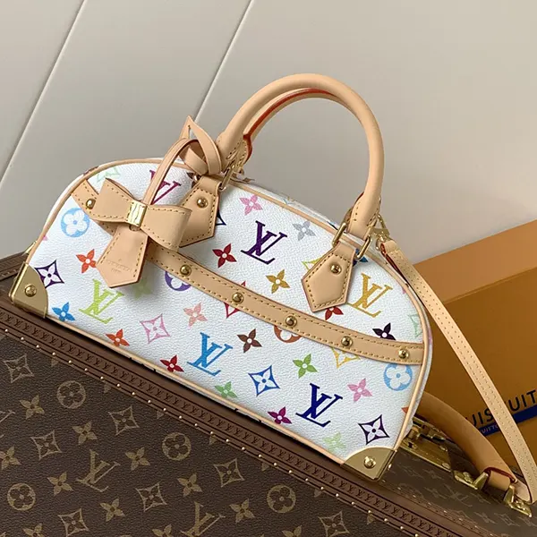入手困難 ルイヴィトン 村上隆 コラボ LV × TM ハンドバック EW vuc16114