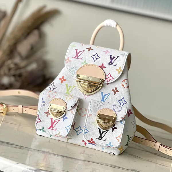 速達発送 ルイヴィトン×村上隆 バックパック n級品 M13081