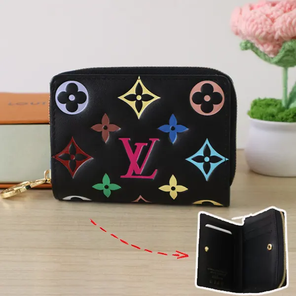 ☆超人気☆《コラボ商品★》ルイヴィトン LV × TM ポルトフォイユ・ルー 財布 n級品 M13829