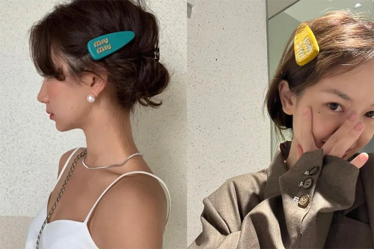 ミュウミュウ ヘアクリップ 偽物