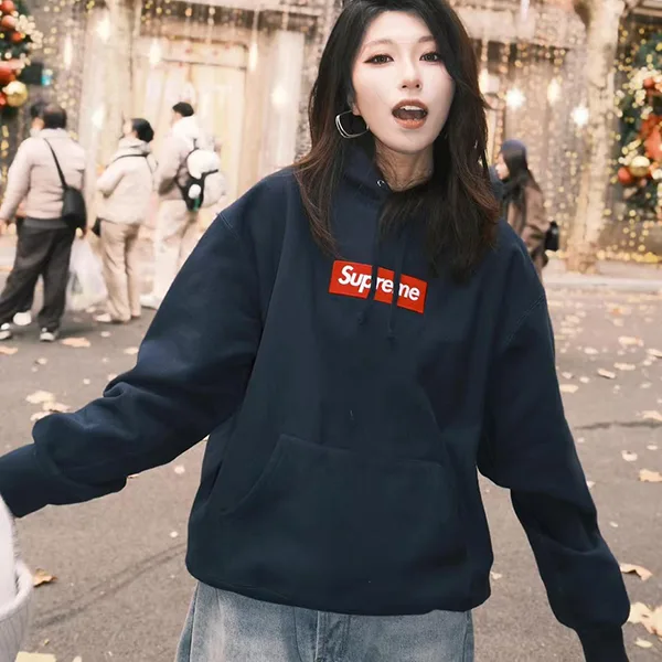 大人気！シュプリーム フェイク ボックス ロゴ フーデッド スウェットシャツ Shl78293