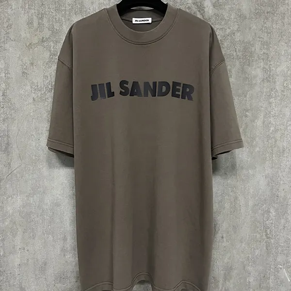 完売必至 ジルサンダー MEN フィット コットン ロゴTシャツ 偽物 Jip87961