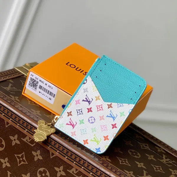【カラフルで可愛い♪】ルイヴィトン 偽物★カードケース ロミーカードホルダー M14171