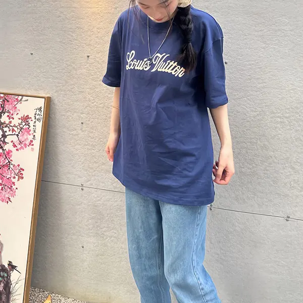 高品質 ルイヴィトン グラフィッククルーネックTee vum87212