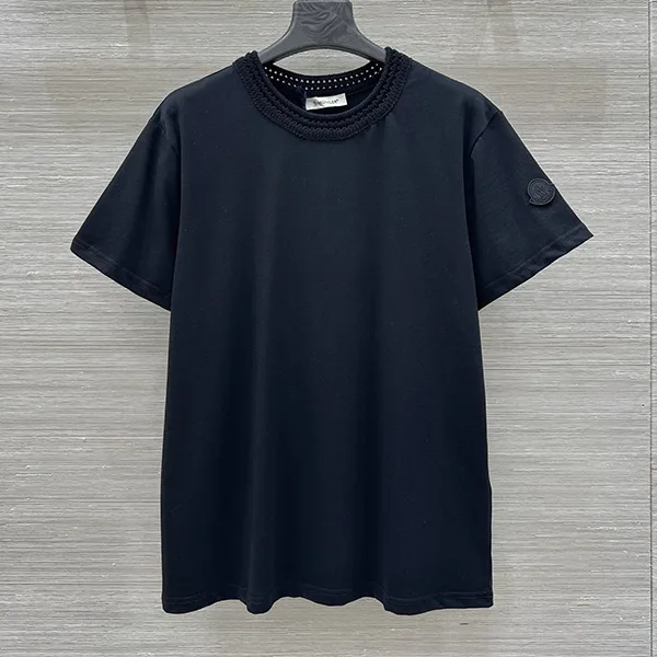 モンクレール クルーネックTシャツ コピー ブラック mos17155