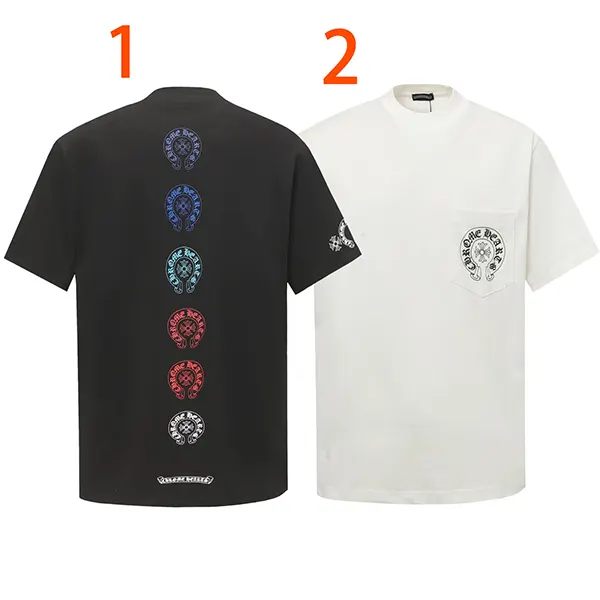 クロムハーツ コピー マルチカラーホースシュー Tシャツ Kuq22710
