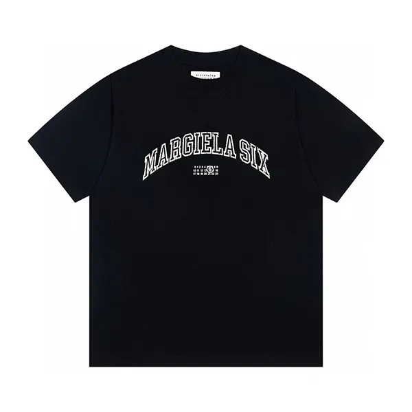 高品質 エムエムシックス バーシティプリント Tシャツ Mat95233