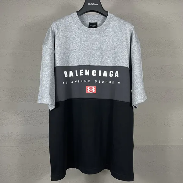 大人気！バレンシアガ Tシャツ コピー ロゴ 半袖 ブロック bab02265