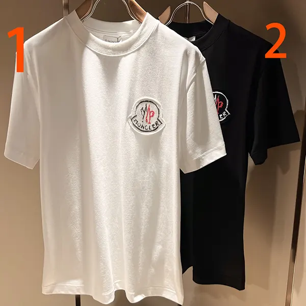 定番 モンクレール ピクセルロゴ コットン Tシャツ コピー mov70290