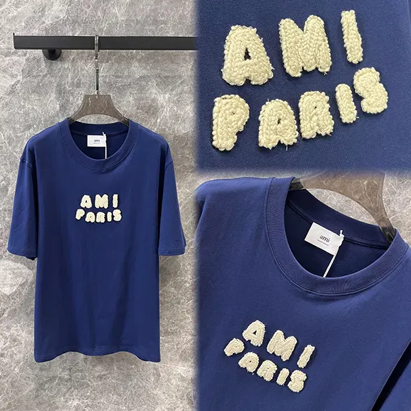アミパリス パッチ Tシャツ コピー コットンジャージー UTS075