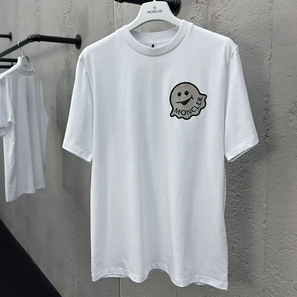 可愛い モンクレール Cartoon ロゴ入りコットンTシャツ コピー moy41491
