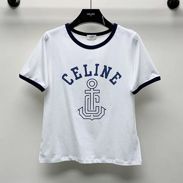 【使い勝手抜群】セリーヌ Tシャツ コットンジャージー Cea44738