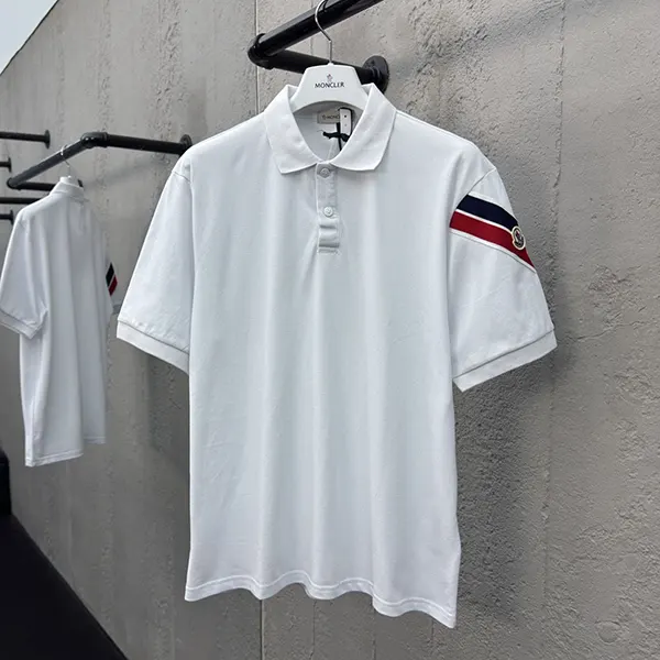 完売必至 モンクレール トリコロール 半袖 激安 ポロシャツ mok93751