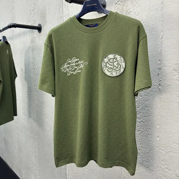 すぐ届 ルイヴィトン シグネチャー 偽物 コットン Tシャツ vuf76722