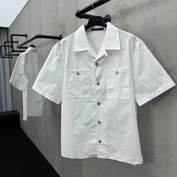 希少☆大人爽やか☆ルイヴィトン コットンシャツ 偽物 1AHCH