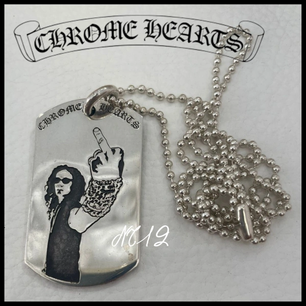 大人気のキュートさクロムハーツ リチャード スターク アメリカ DOG TAG ネックレス 偽物 ch2567
