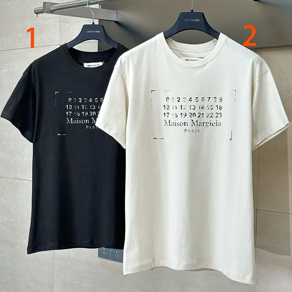 売上総額１位！メゾンマルジェラ 激安 スタンプロゴTシャツ Maq69791