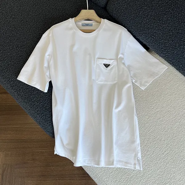 注目★ プラダ T-shirt クルーネック コピー コットンTシャツ pud29860