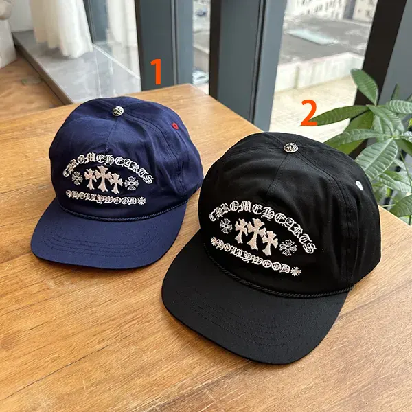 すぐ届く クロムハーツ 5パネル ガスステーション キャップ ブラック Kuv79295