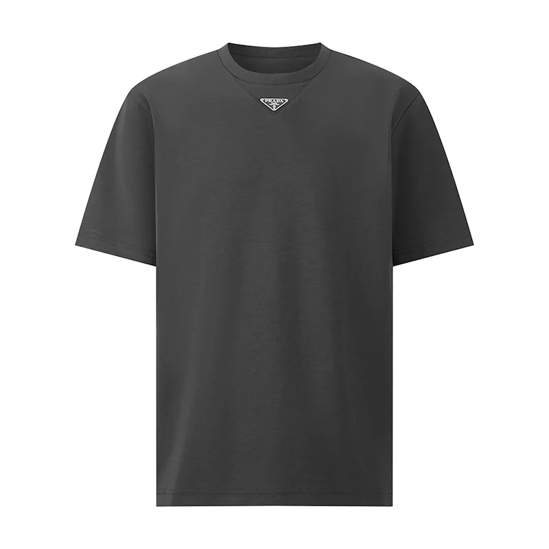 【使い勝手抜群】プラダ n級品 オーバーサイズフィット◆ クルーネック コットン Tシャツ pum48074