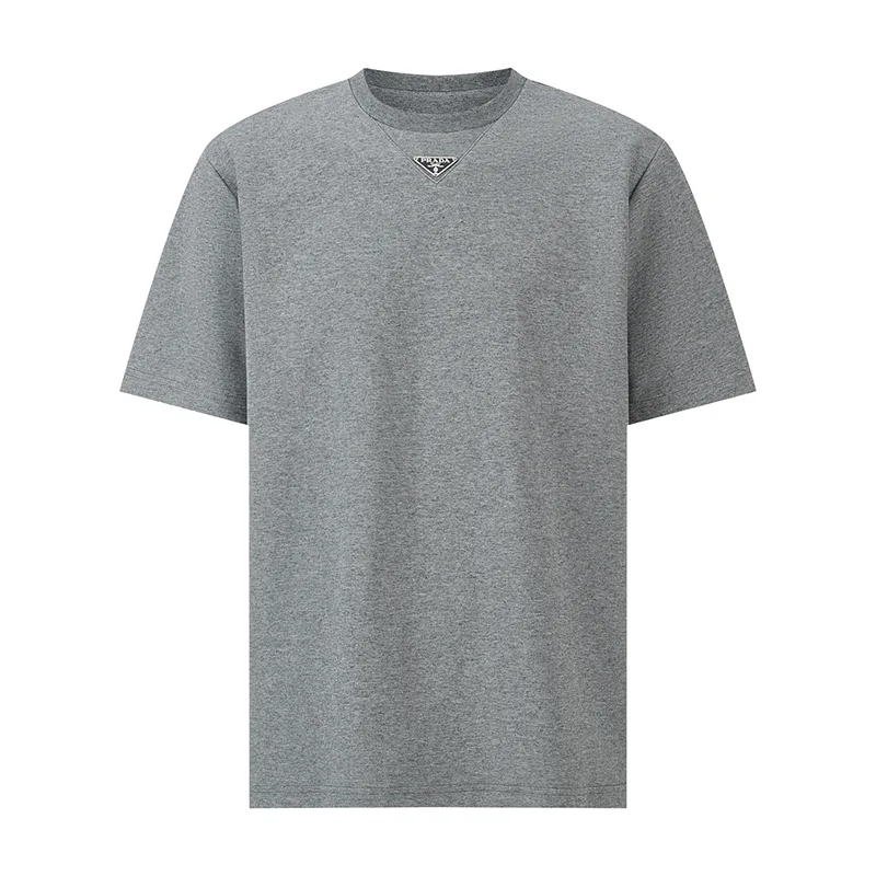 世界中で大人気♪プラダ オーバーサイズフィット◆ クルーネック コットン Tシャツ 贋物 puo23506