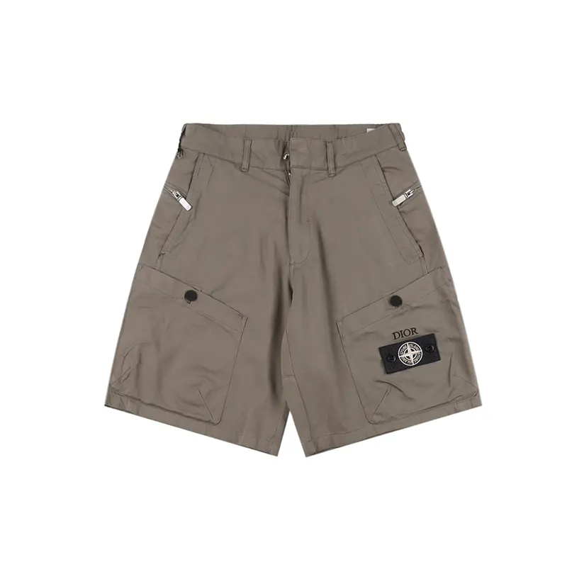 【使い勝手抜群】ディオール AND STONE ISLAND バミューダショートパンツ パロディ dez58954