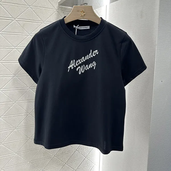 アレキサンダーワン☆ロゴ入り クルーネック Tシャツ 偽物♪ arc04483