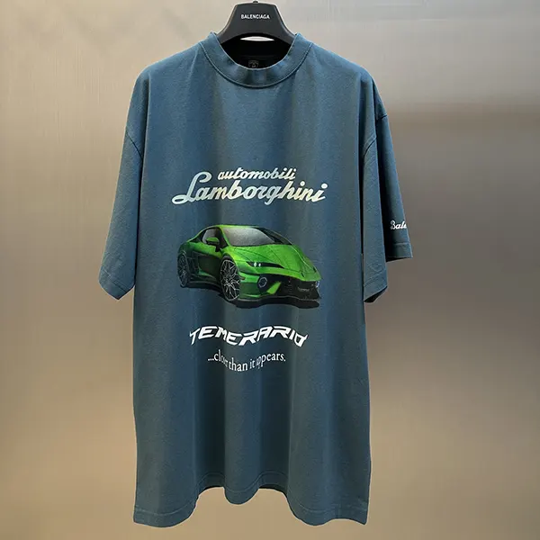 超人気☆ バレンシアガ  オーバーサイズTシャツパチモン bat33973