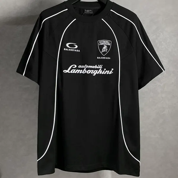 お洒落 バレンシアガ × Lamborghini Oversized サッカーTシャツ baj29305