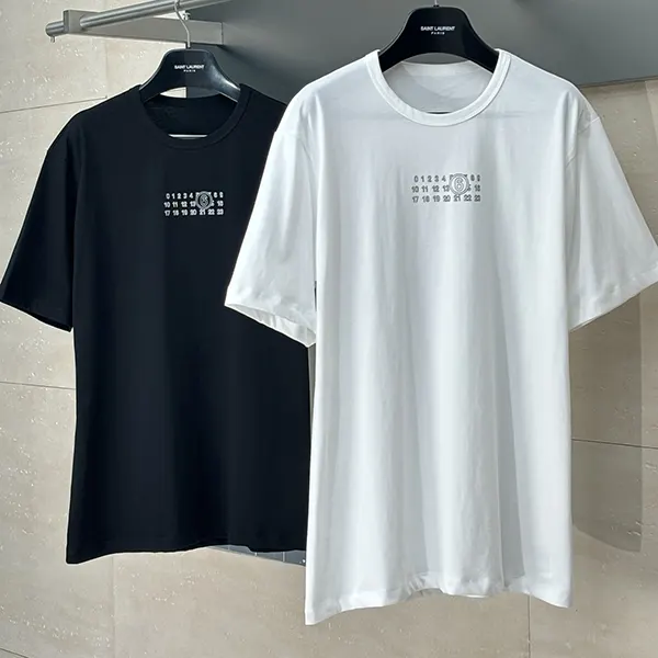 プレゼント最適 エムエムシックス ナンバリング コピー ロゴ Tシャツ May29519