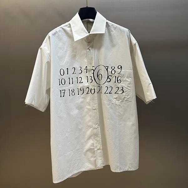 超話題!エムエムシックス n級品 アシンメトリーシャツ Man60360