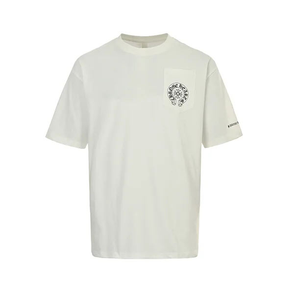 稀少 クロムハーツ ホースシューロゴ ポケットTシャツ コピー Kuu86599