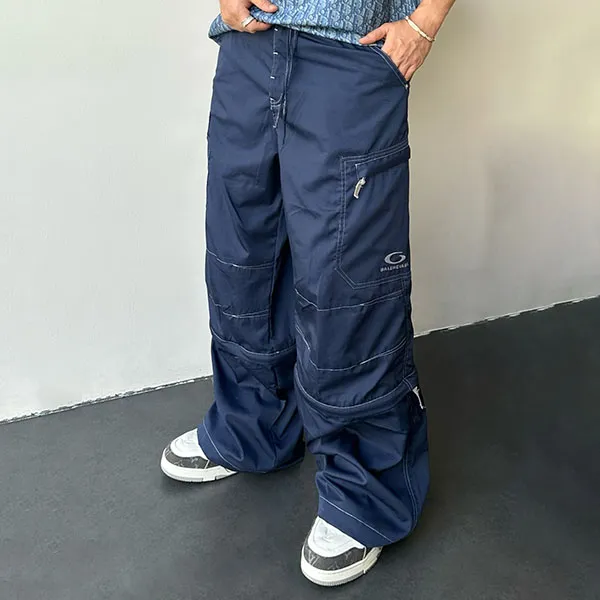 都会的 バレンシアガ カーゴパンツ 偽物 UTILITY WORK ジップポケット bac64062